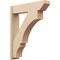 Ekena Millwork 8-in W x 34-in D x 42-in H Balboa Slat Rough Cedar Woodgrain TimberThane Outlooker, Primed Tan OUTUR080X34X42BOA24RCPR - alternate 1